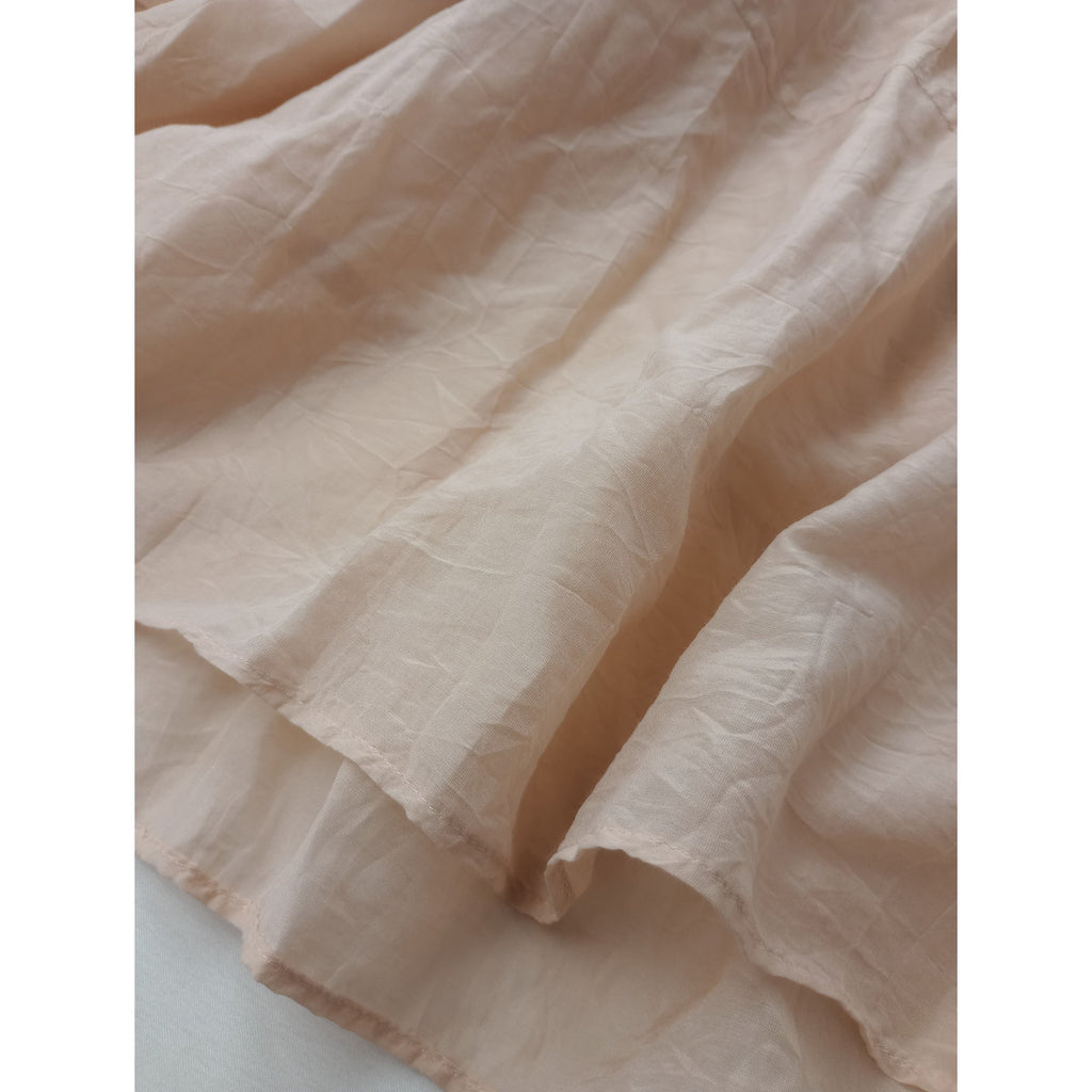 atelier Rough atour アトリエ ラフ アトゥール コットン シルク スモッグ プルオーバー ブラウス【中古】