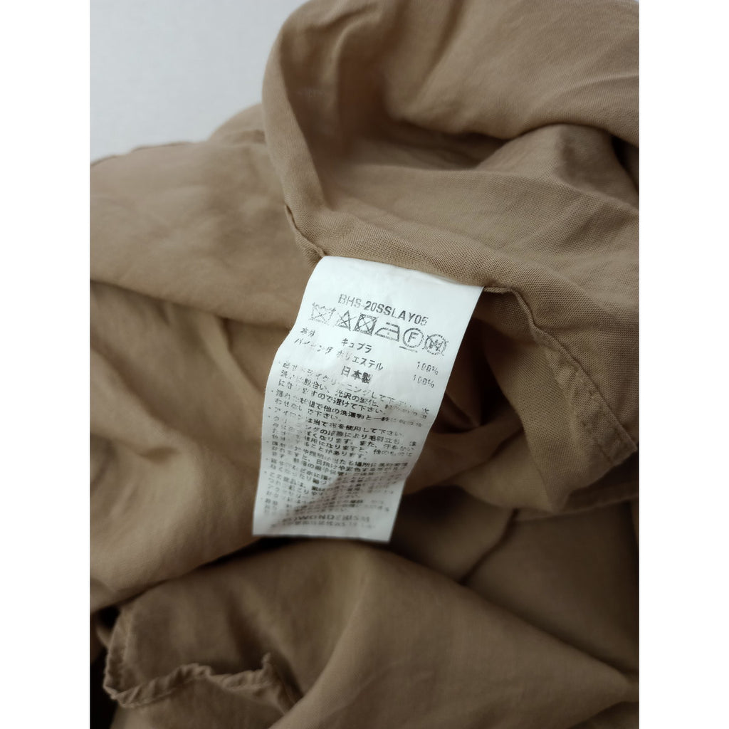 blurhms ブラームス ブラウス トップス 0 ベージュ 【中古】