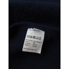 BASERANGE ベースレンジ フランス製 ニット ロング コート  ネイビー   【中古】