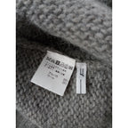 ゴーシュ  アルパカ ウール ニット  タートル トップス 長袖  セーター  グレー 2 (1M＋0024) 【中古】