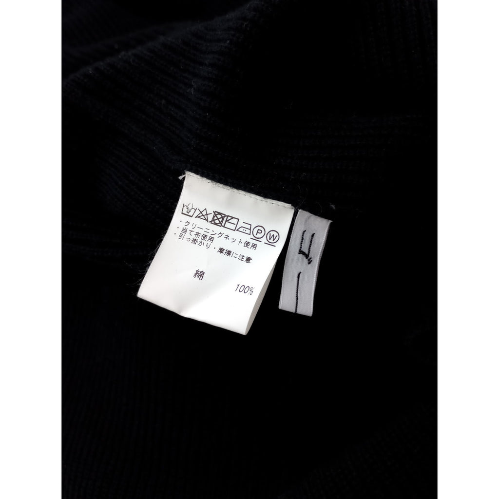 ゴーシュ コットンファームリブ Vネックワンピース  黒 ブラック 2 (1M＋00025) 【中古】