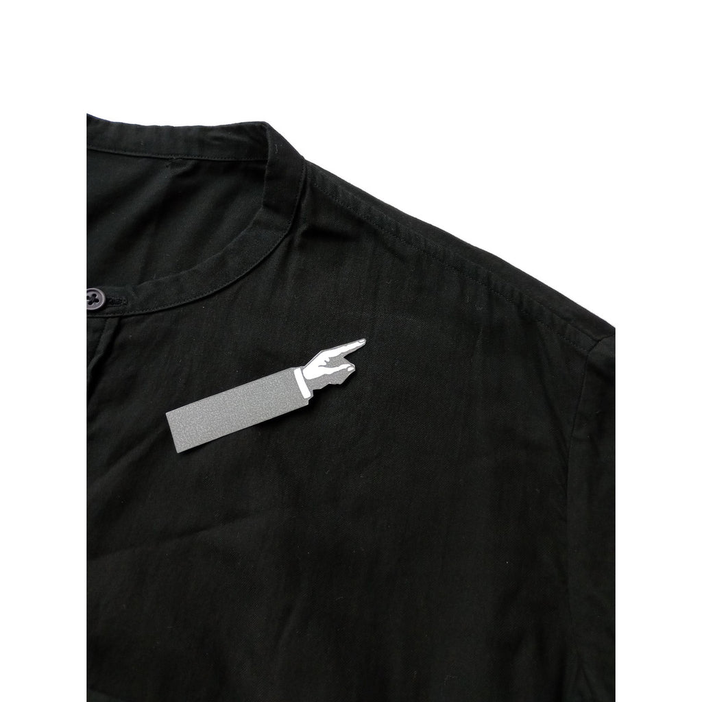 ゴーシュ  50/1 オーガニック ツイル オーバー ワンピース 黒 ブラック 【中古】