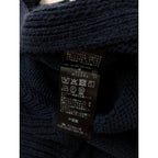 JOURNAL STANDARD L’essage × STAMMBAUM ジャーナルスタンダード レサージュ 【金子綾さん着用】コットンTAPEワイドプルオーバー ニット トップス 長袖 ネイビー【中古】