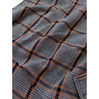 26SS JOURNAL STANDARD L’essage × STAMMBAUM ジャーナルスタンダード レサージュ DEVEAUXチェック2WAYシャツ 長袖 ネイビー 【中古】