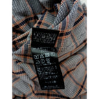 26SS JOURNAL STANDARD L’essage × STAMMBAUM ジャーナルスタンダード レサージュ DEVEAUXチェック2WAYシャツ 長袖 ネイビー 【中古】
