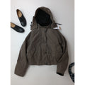 Barbour for MARGARET HOWELL バブアー マーガレットハウエル Transport Waxed Jacket トランスポート ワックスド ジャケット カーキ USA6  (1M＋0132)【中古】