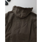 Barbour for MARGARET HOWELL バブアー マーガレットハウエル Transport Waxed Jacket トランスポート ワックスド ジャケット カーキ USA6 【中古】