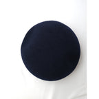 トゥジュー TOUJOURS ウール  フェルト帽子  ネイビー  【中古】