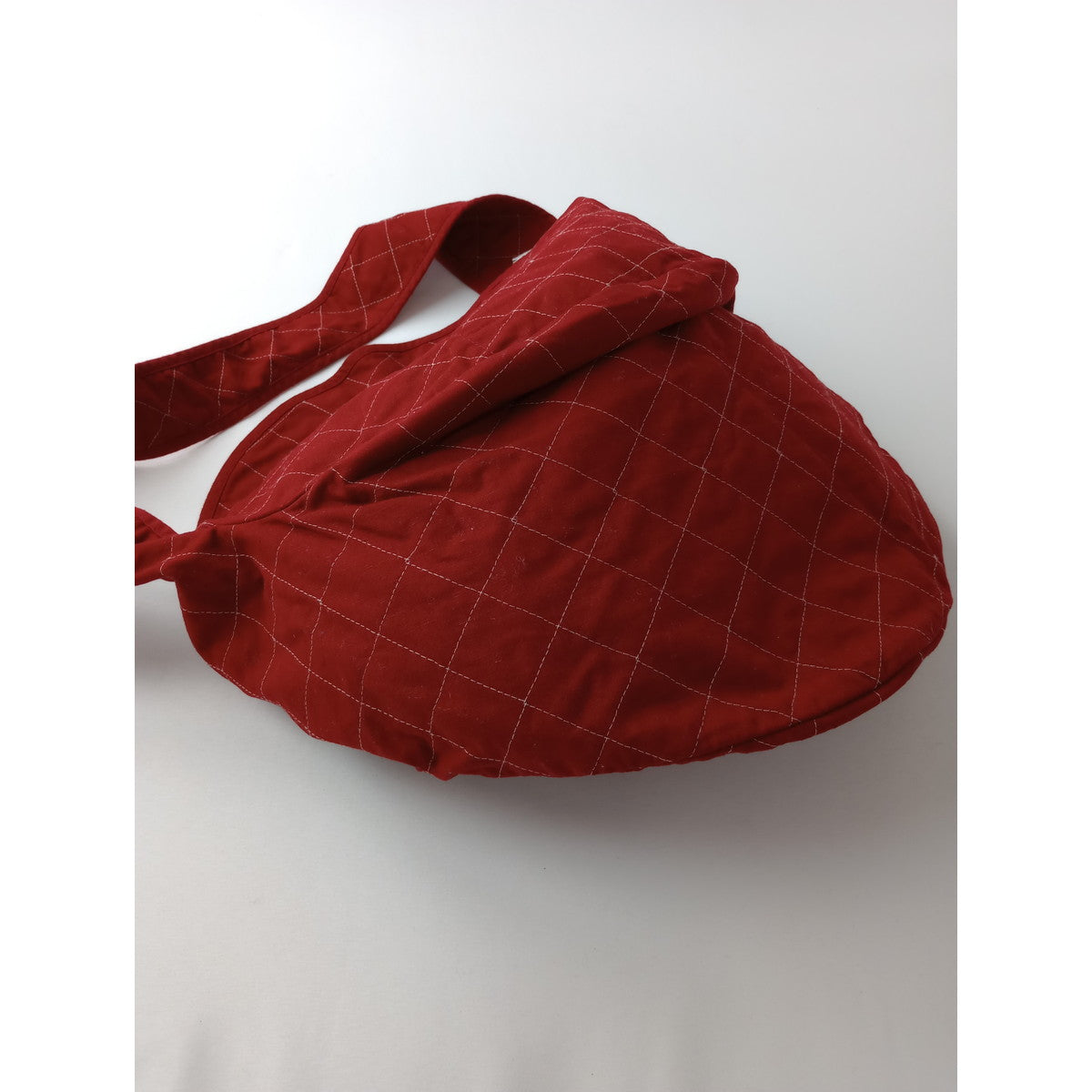 koton コトン   キルティング ショルダーバッグ 赤 レッド 【中古】