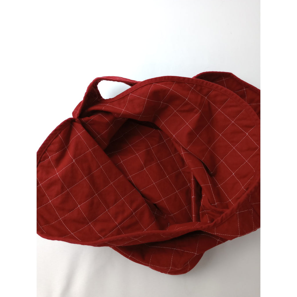 koton コトン   キルティング ショルダーバッグ 赤 レッド 【中古】