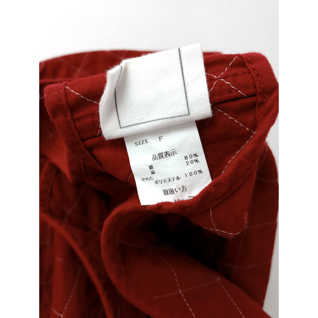 koton コトン   キルティング ショルダーバッグ 赤 レッド 【中古】