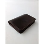 forme フォルメ Short wallet ショートウォレット 2つ折り 財布  ダークブラウン  【中古】