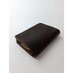 forme フォルメ Short wallet ショートウォレット 2つ折り 財布  ダークブラウン  【中古】