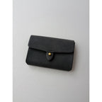 safuji サフジ こさいふ  mini wallet レザー ミニ ウォレット グレー 【中古】