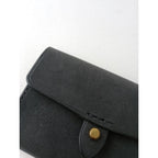 safuji サフジ こさいふ  mini wallet レザー ミニ ウォレット グレー 【中古】