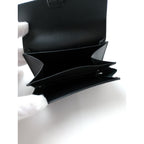 safuji サフジ こさいふ  mini wallet レザー ミニ ウォレット グレー 【中古】