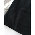 atelier naruse アトリエナルセ pure wool boucle vest ウール 毛 100％ ベスト 黒 ブラック【中古】