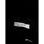 atelier naruse アトリエナルセ ウール 毛 混 ワイドパンツ  黒 ブラック【中古】
