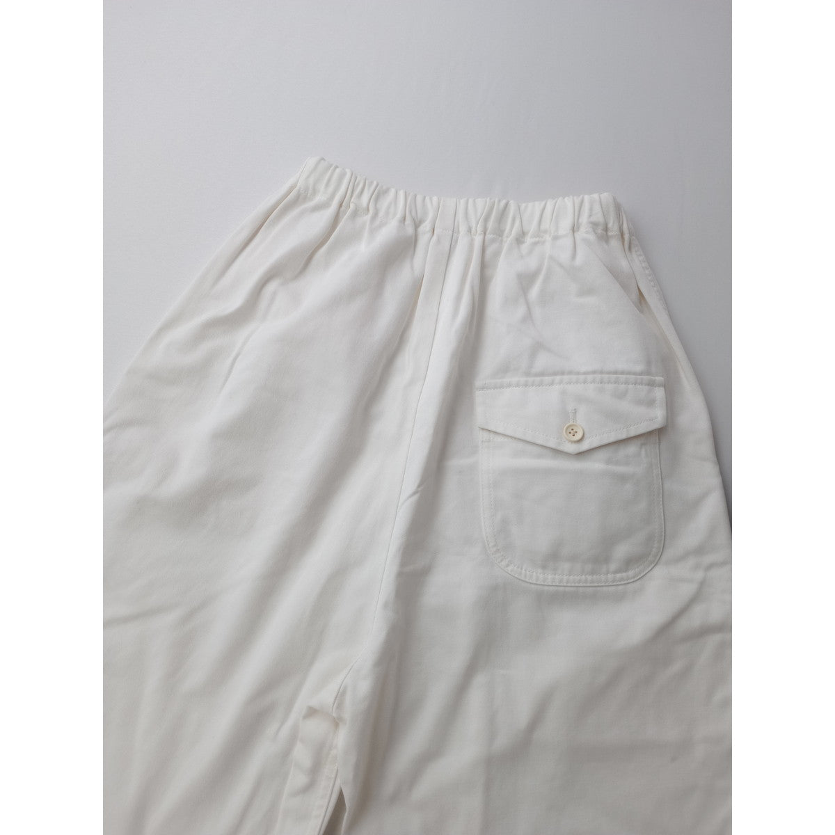 ゴーシュ カツラギ ワイドパンツ 白 【中古】