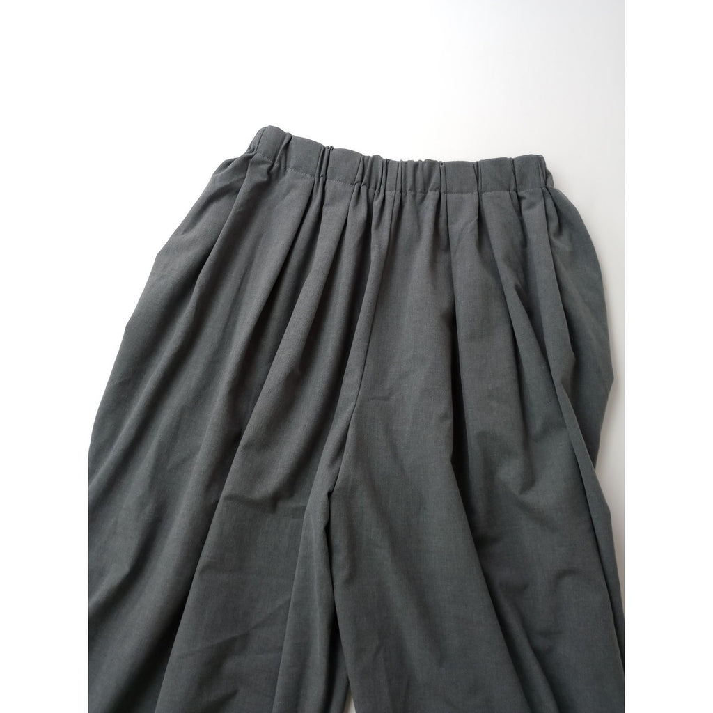 mizuiro ind  ミズイロインド  イージー パンツ  グレー  【中古】