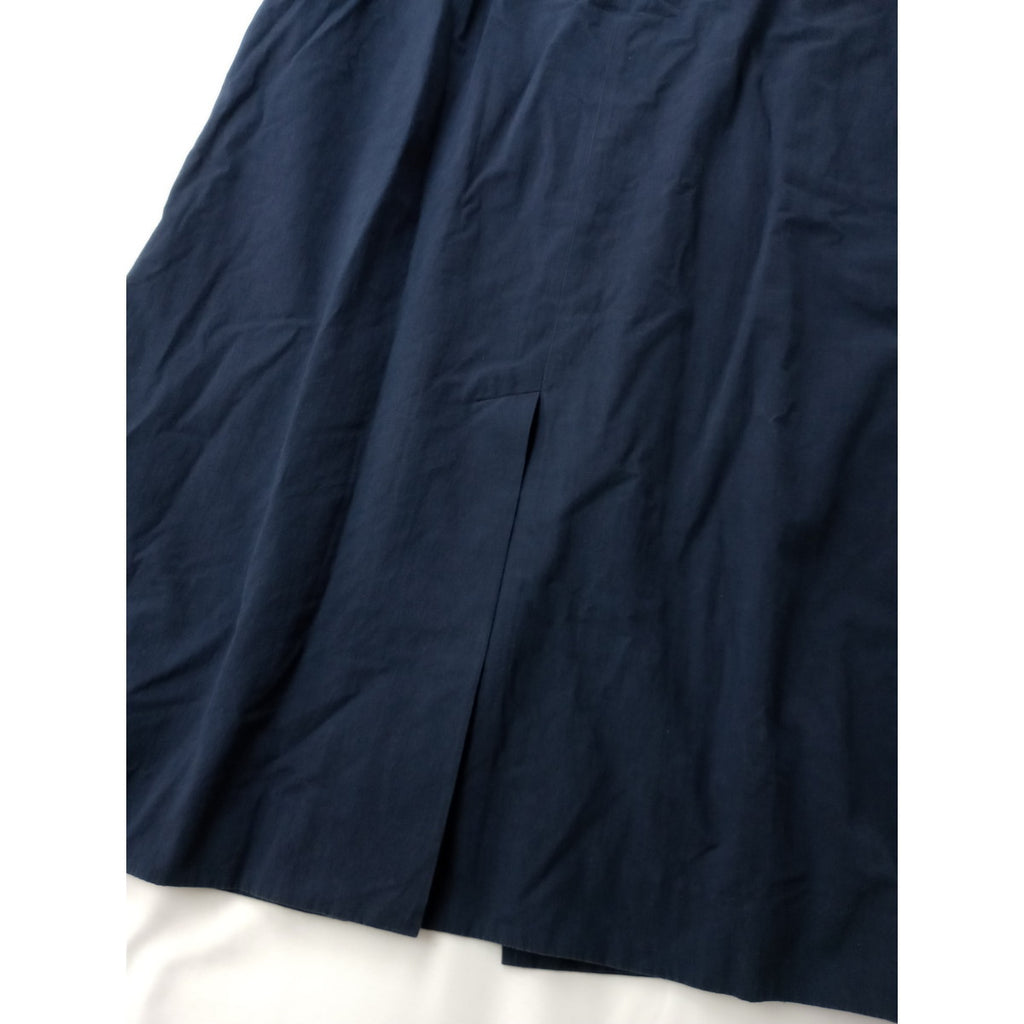 atelier naruse アトリエナルセ コットンヘンプスタンドカラーコート ダークネイビー 【中古】