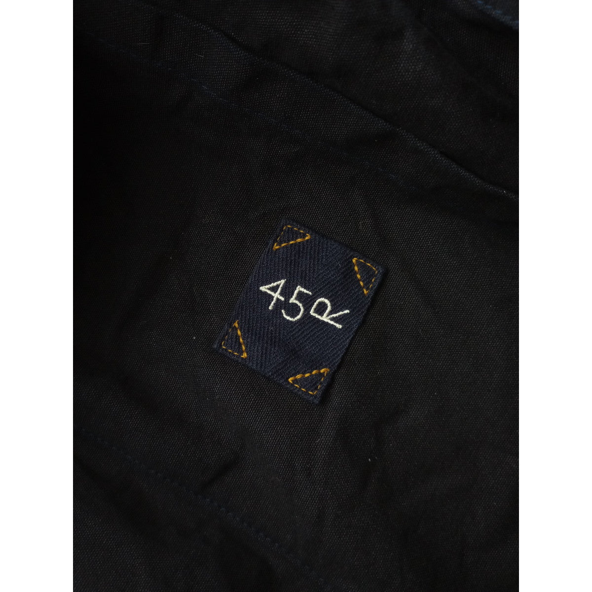 45R フォーティファイブアール  ONEONE 宝物の45星トート 黒 ブラック 【中古】