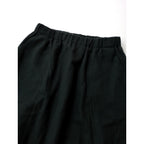 evam eva エヴァムエヴァ wool sarrouel pants ウール 毛 100％ サルエル パンツ 黒 ブラック 【中古】