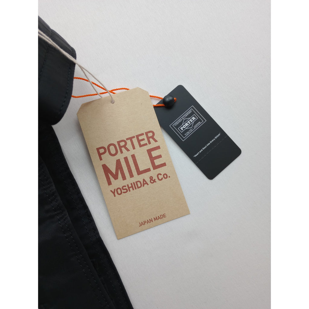 PORTER MILE ポーター マイル SHOULDER BAG ナイロンコットンツイル ショルダーバッグ 黒 ブラック【中古】