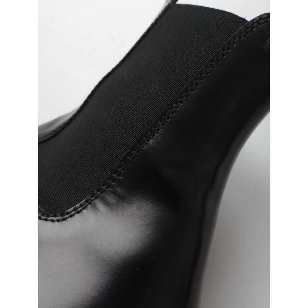 TOD'S トッズ JANEIRO ジャネイロ アンクルブーツ サイドゴア ラバーソール  黒 ブラック 【中古】