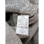 mina perhonen ミナペルホネン wolf ＆ flower パニーニバッグ ネイビー  【中古】