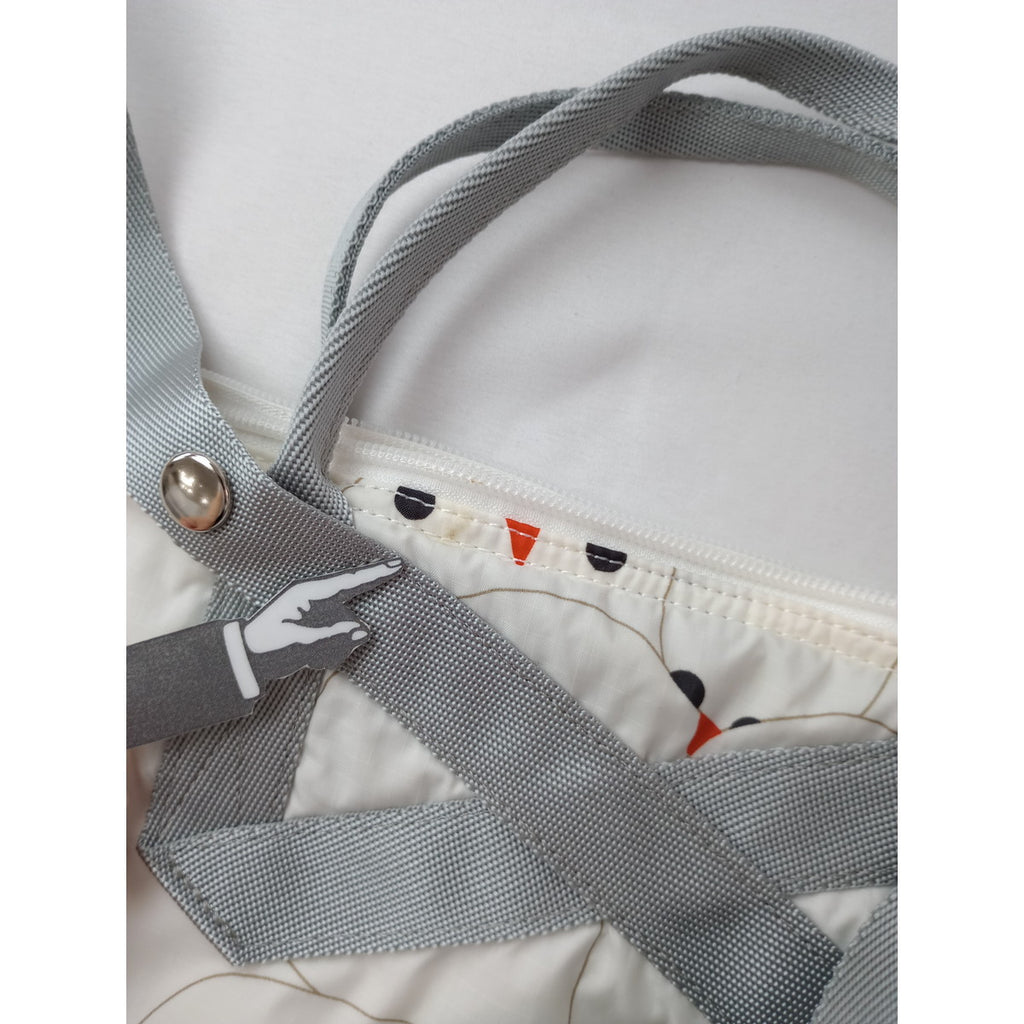 mina perhonen  ミナペルホネン ×  PORTER ポーター 2WAY TOTE BAG seafowl  トートバッグ 【中古】