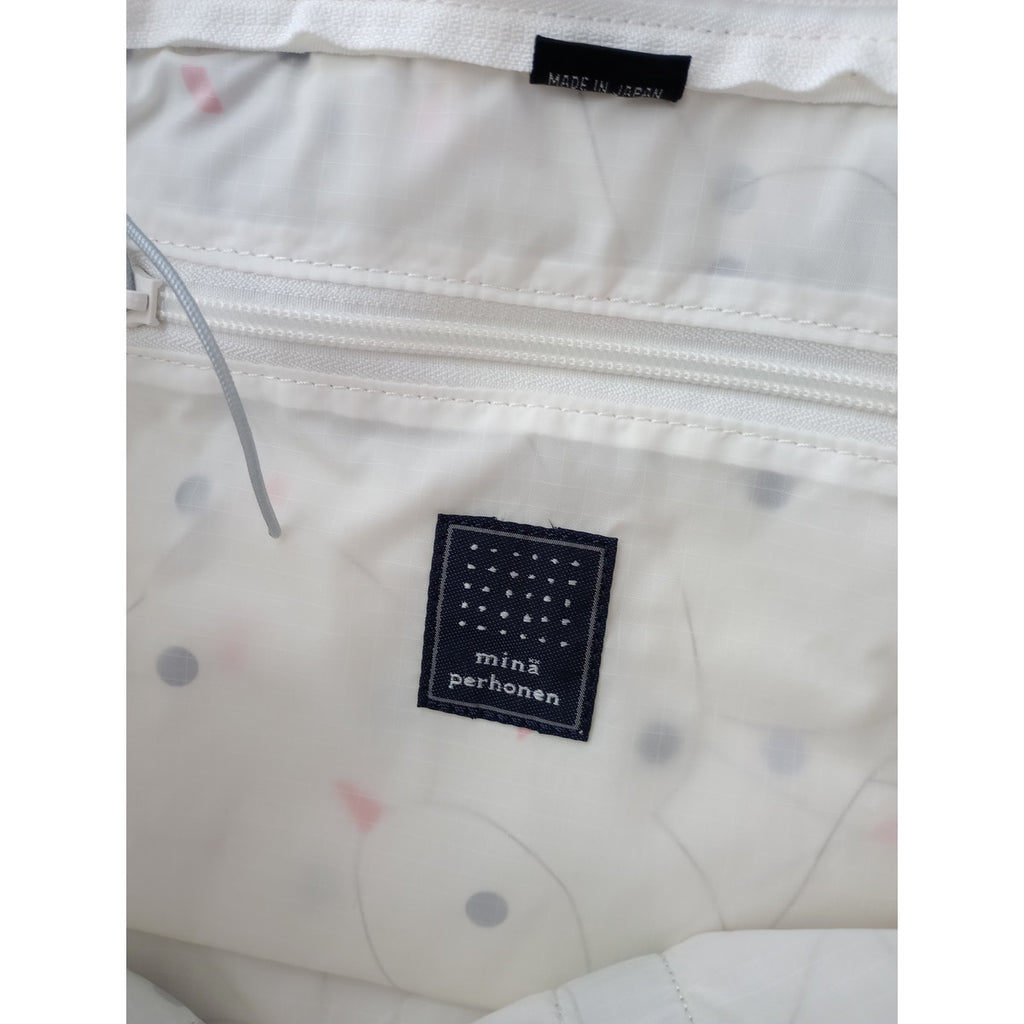 mina perhonen  ミナペルホネン ×  PORTER ポーター 2WAY TOTE BAG seafowl  トートバッグ 【中古】