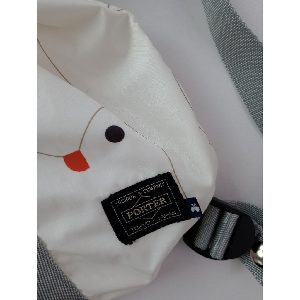 mina perhonen  ミナペルホネン ×  PORTER ポーター 2WAY TOTE BAG seafowl  トートバッグ 【中古】