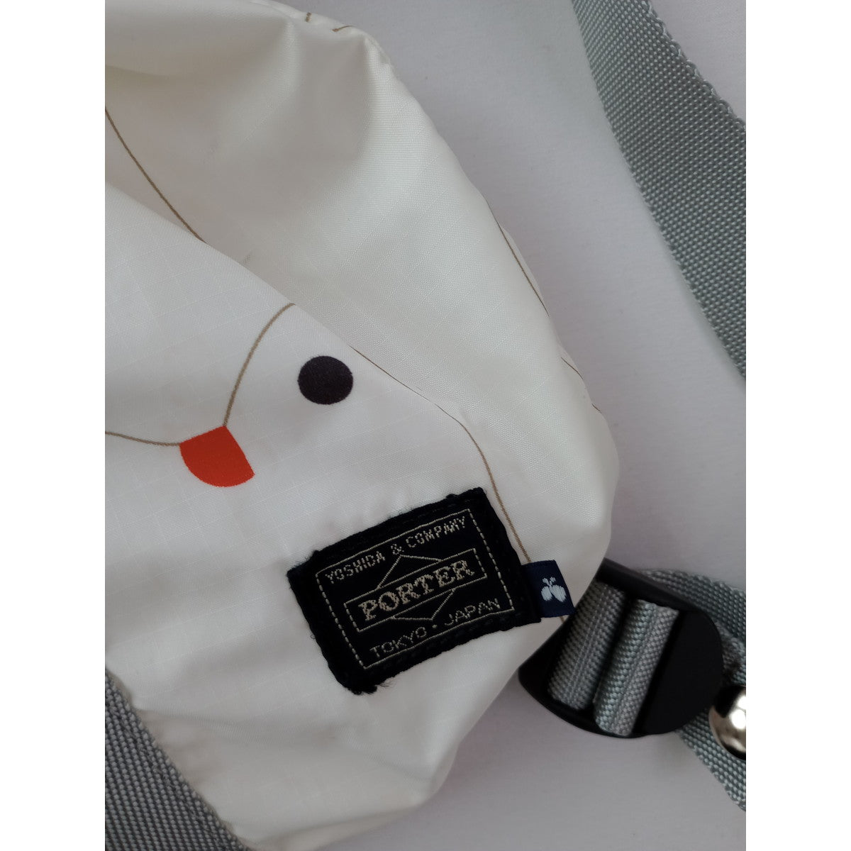 mina perhonen  ミナペルホネン ×  PORTER ポーター 2WAY TOTE BAG seafowl  トートバッグ 【中古】