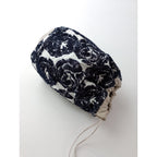 mina perhonen  ミナペルホネン flair drop pochette ドロップ ポシェット バッグ  ネイビー 【中古】