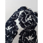 mina perhonen  ミナペルホネン flair drop pochette ドロップ ポシェット バッグ  ネイビー 【中古】