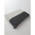mina perhonen  ミナペルホネン  palorosa CLUTCHS クラッチバッグ ネイビー 白  【中古】