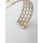 MAISON  RUBUS メゾンルーバス lace  bangle レース  バングル シルバー  ブレスレット アクセサリー 【中古】