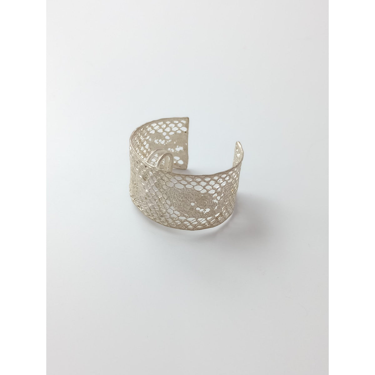 MAISON  RUBUS メゾンルーバス lace レース アクセサリー 髪留め  シルバー 【中古】
