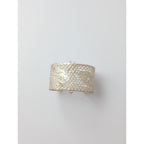 MAISON  RUBUS メゾンルーバス lace レース アクセサリー 髪留め  シルバー 【中古】