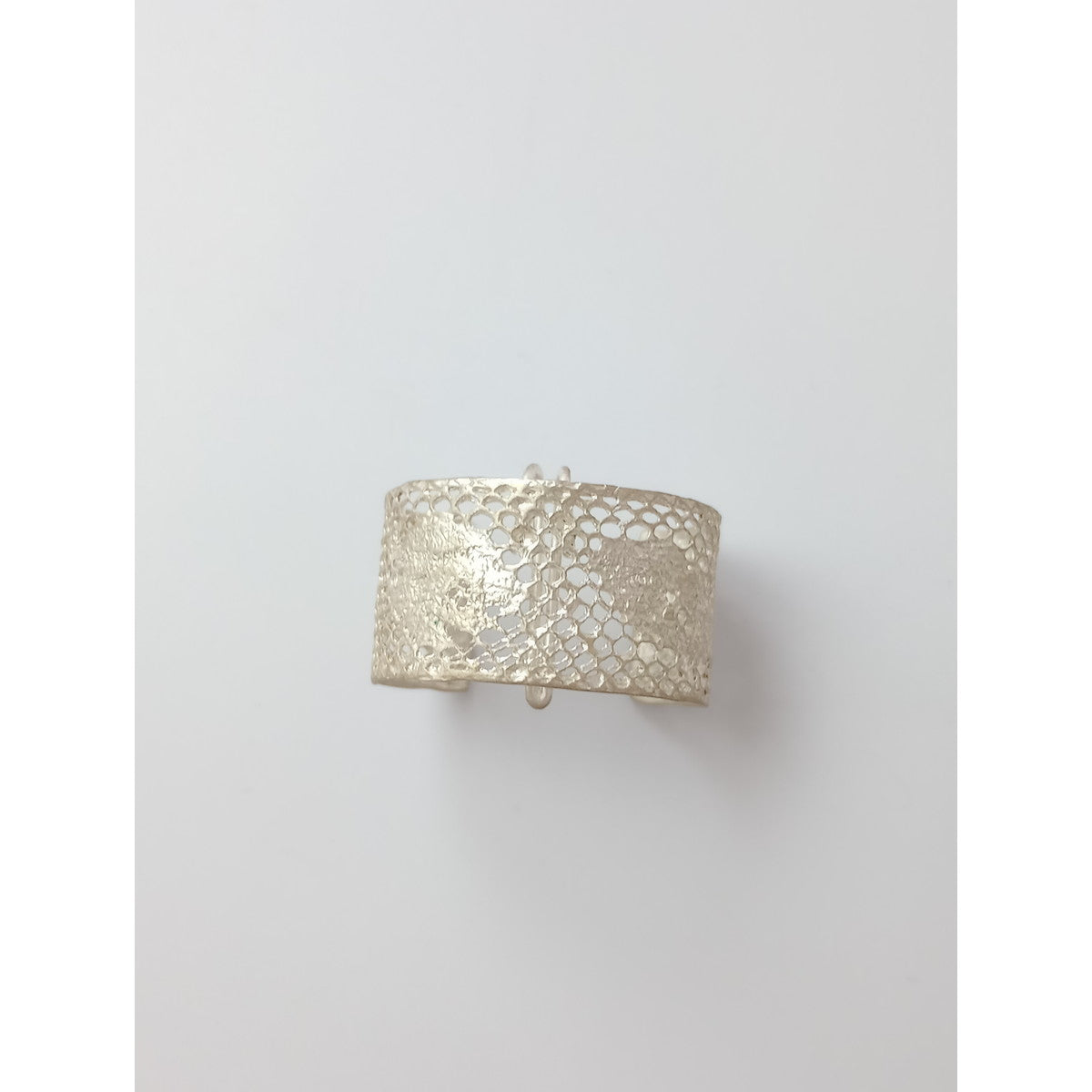 MAISON  RUBUS メゾンルーバス lace レース アクセサリー 髪留め  シルバー 【中古】