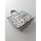 mina perhonen  ミナペルホネン  minape トートバッグ 白に近い ピンク 【中古】