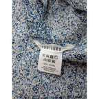 TOUJOURS トゥジュー Bandanna  Scarf 小花柄 スカーフ ブルー 【中古】