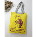 mina perhonen ミナペルホネン usami  ワンマイル トート バッグ  黄色 【中古】