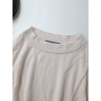 24AW MARGARET HOWELL マーガレット・ハウエル FINE WOOL 長袖  ニット トップス  ライトピンク 2【中古】