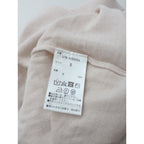 24AW MARGARET HOWELL マーガレット・ハウエル FINE WOOL 長袖  ニット トップス  ライトピンク 2【中古】