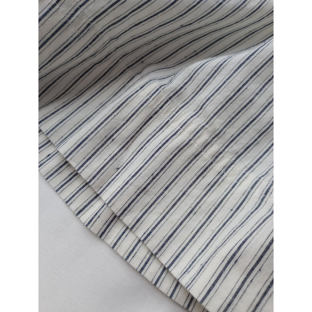 MAGALI マガリ ストライプ ロング スカート  白 【中古】