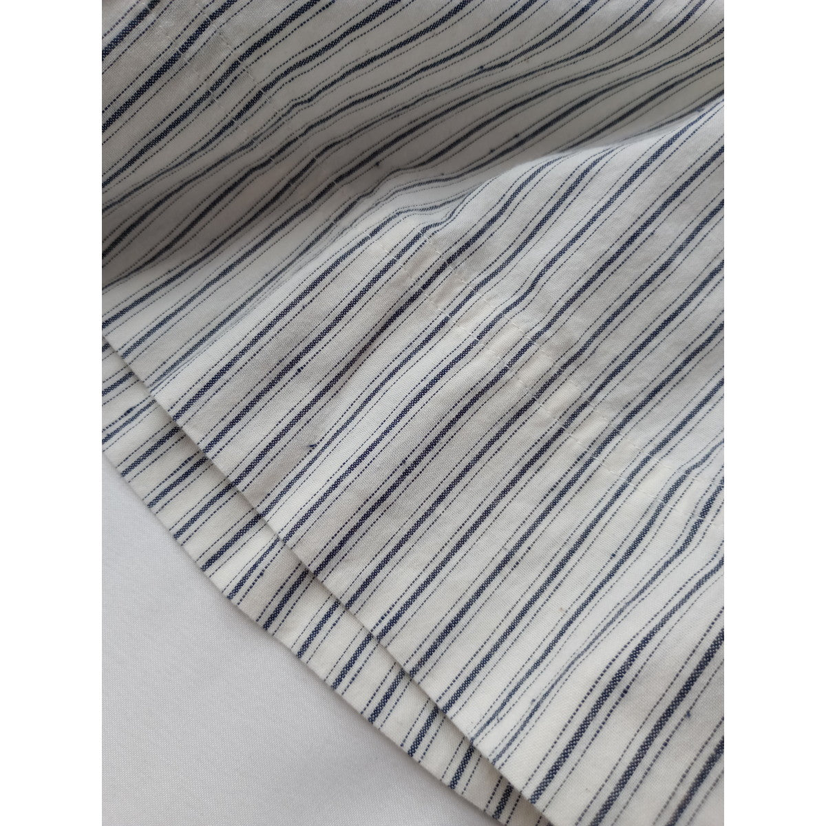MAGALI マガリ ストライプ ロング スカート  白 【中古】