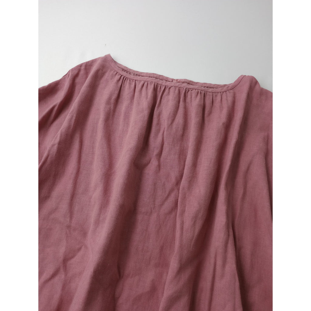 nest Robe ネストローブ 2wayギャザーバルーンワンピース ピンク 【中古】