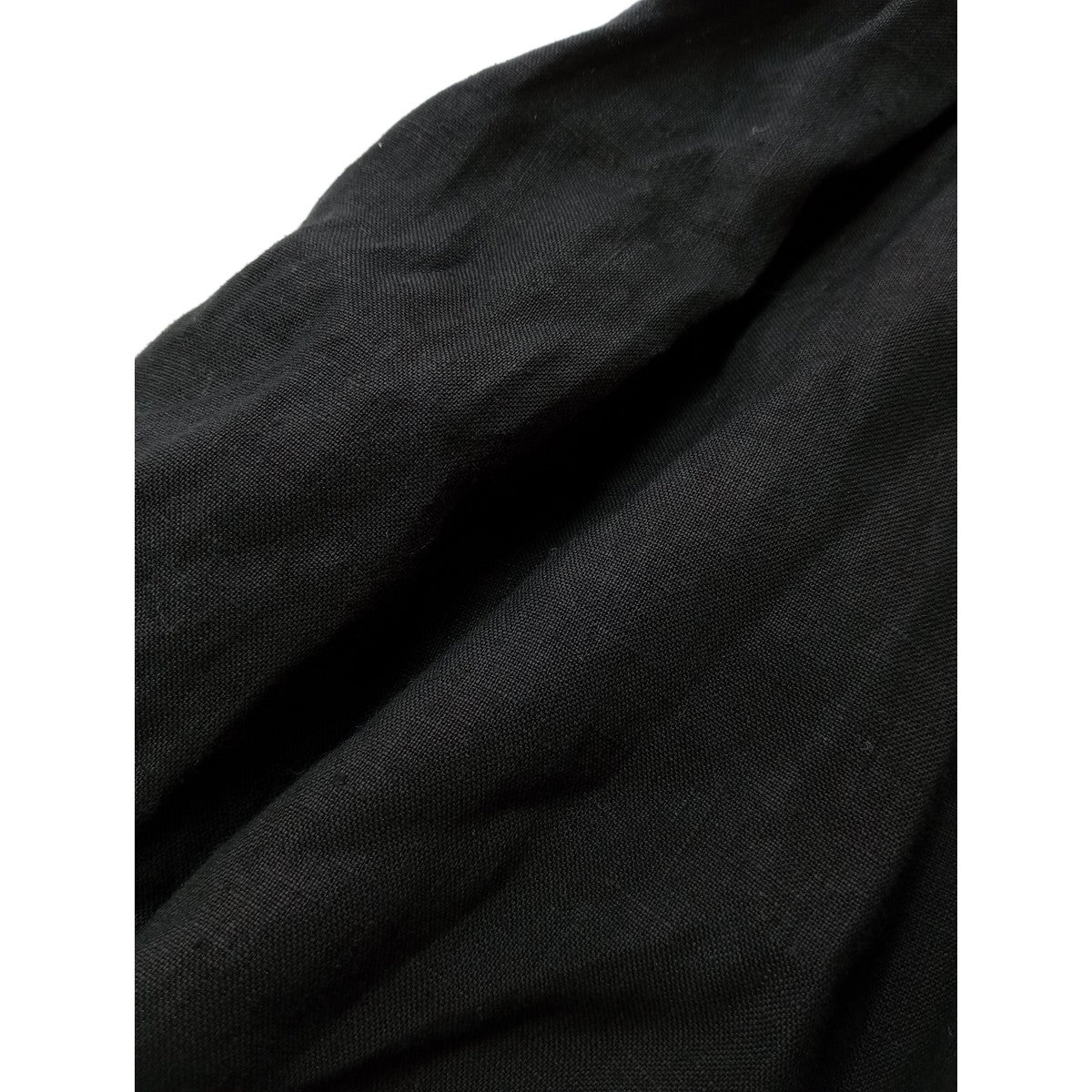 nest Robe ネストローブ リネンレース付ワンピース ノースリーブ 黒 ブラック 【中古】